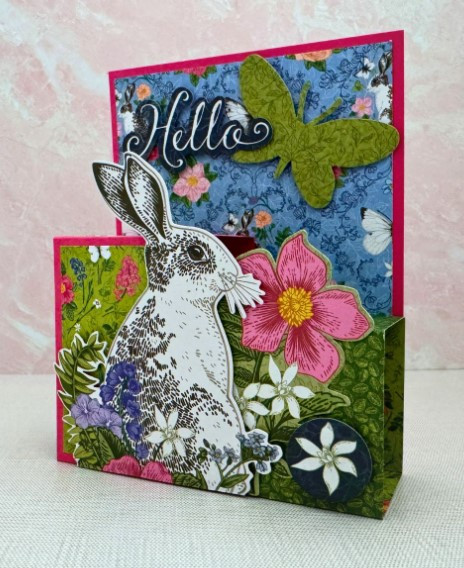 Graphic 45 Card Kit 2025 Spring is in the Air - Pop-up Card Set