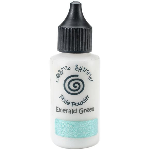 Cosmic Shimmer Pixie Powder 30ml --Emerald Green