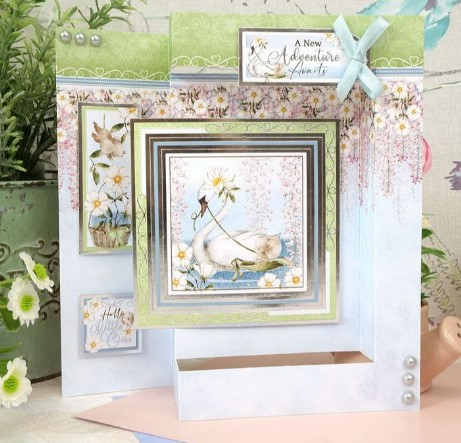Hunkydory Crafts Deluxe Craft Pad- Swan Lake