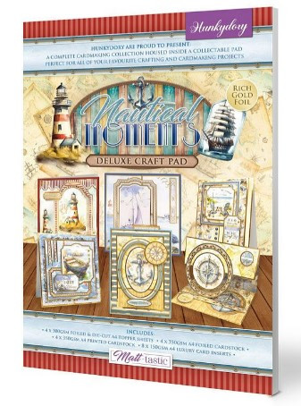 Hunkydory Crafts Deluxe Craft Pad- Nautical Moments