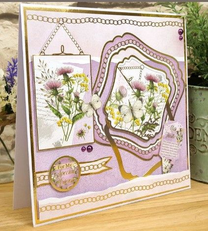 Hunkydory Crafts Deluxe Craft Pad- Forever Florals Wildflowers