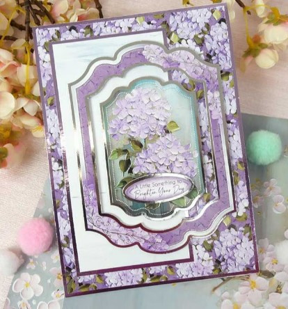 Hunkydory Crafts- Painted Petals- 8x8 Paper Pad PAINTPET103