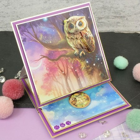 Hunkydory Crafts Playful Pals- Decoupage Topper Sheet- Wonderful Woodland DECTOP964