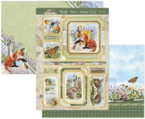 Hunkydory Crafts Garden Treasures Luxury Topper Collection GARD101