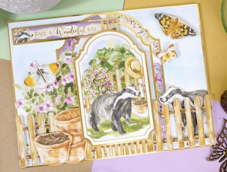 Hunkydory Crafts Garden Treasures Luxury Topper Collection GARD101