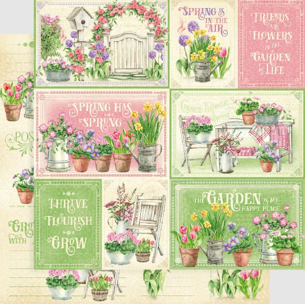 Graphic 45 12x12 Collection Pack- Grow with Love