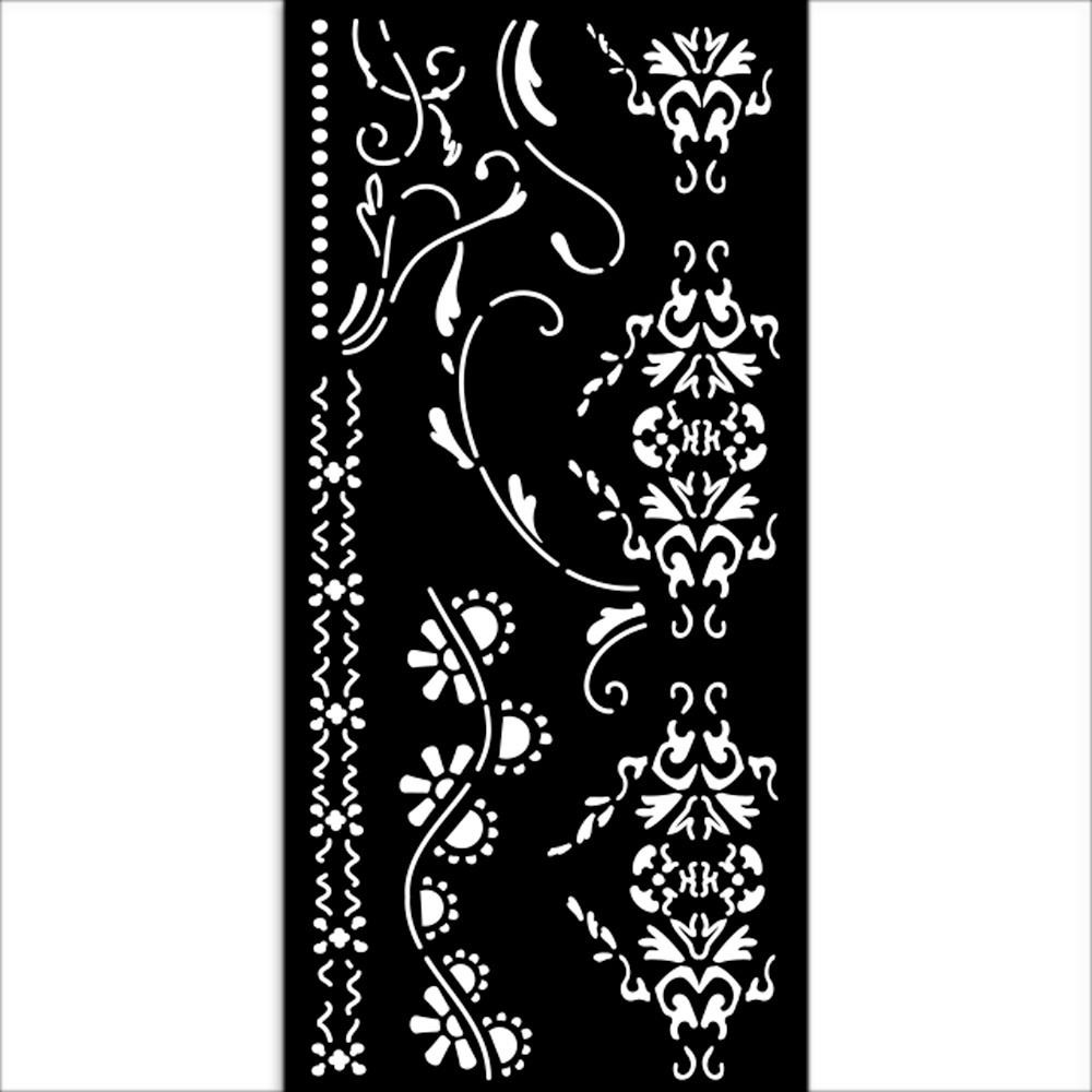 Stamperia Stencil 12X25CM- Old Lace Borders