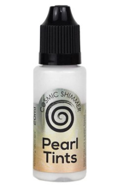 Cosmic Shimmer- Pearl Tints - White Whisper- 20ml Bottle