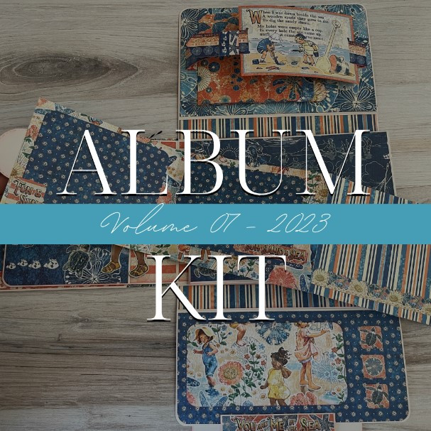 Graphic 45 Sun Kissed- DIY Folio Album