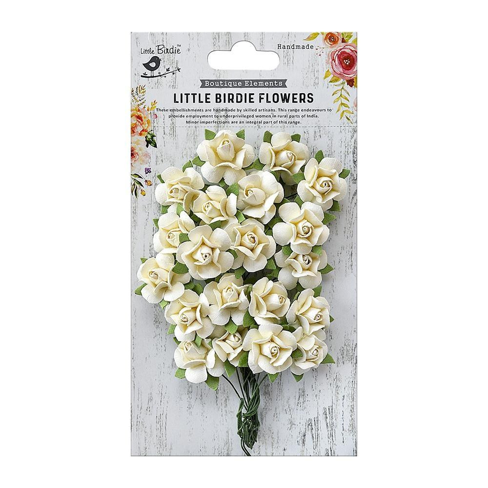 Little Birdie Crafts- Handmade Flowers- Catalina- Charm- 20pc