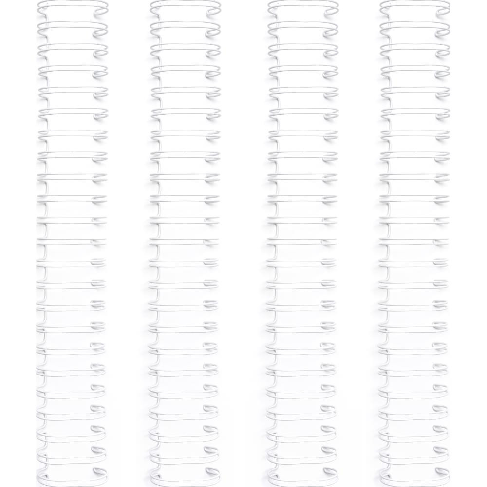 We Are Memory Keepers - Cinch Binding Wires- White