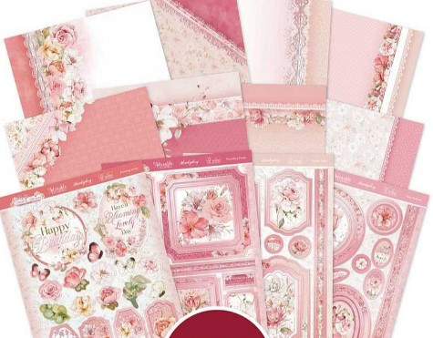 Hunkydory Crafts Blushing Blossoms Luxury Topper Collection BLUSHBLOSS101