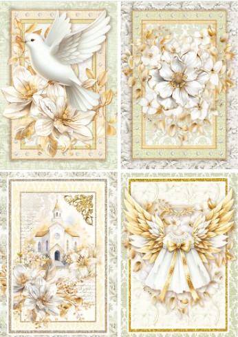Ciao Bella Papercrafting A4 Rice Paper- Blessing Cards