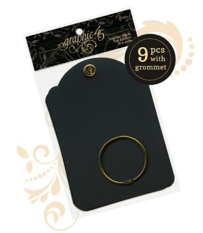 Graphic 45 Staples- Regular Black Tag Album