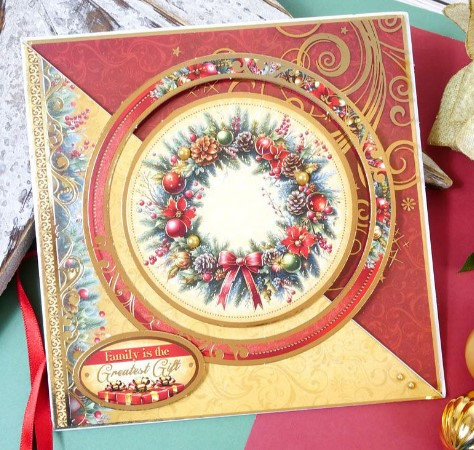 Hunkydory Crafts Festive Joy Luxury Topper Set- A Warm Welcome CLASSIC25-903