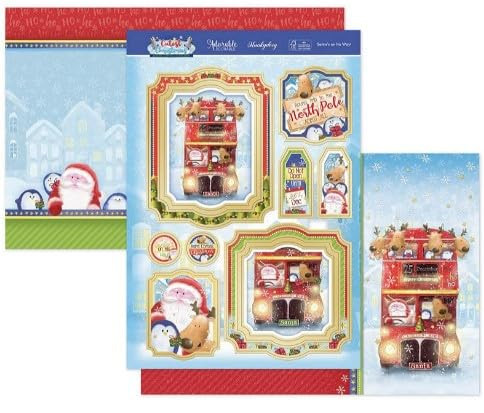 Hunkydory Crafts Cutest Christmas Luxury Topper Set- Santa's On His Way! CUTE25-907