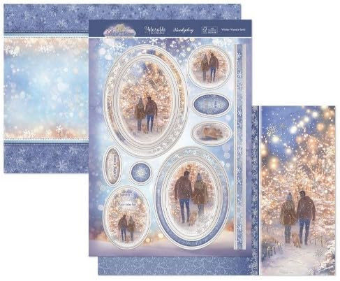 Hunkydory Crafts Let it Snow Luxury Topper Set- Winter Wonderland SNOWY25-908