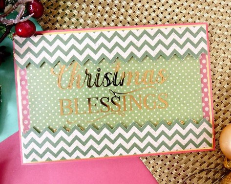 Hunkydory Crafts Luxury Festive Foiled Acetate- Card Wraps LFACW102