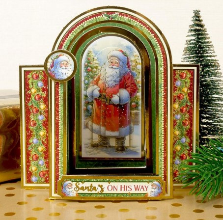 Hunkydory Crafts Festive Archway Merry & Bright Concept Card Kit CONCEPT126
