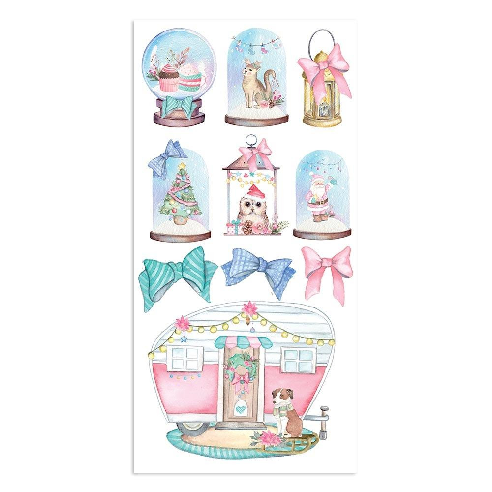 Stamperia Collectables Single-Sided Paper 6"X12" 10/Pkg- Christmas Rose