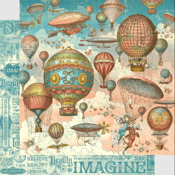 Graphic 45 8x8 Collector's Edition- Imagine
