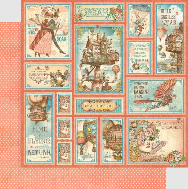 Graphic 45 8x8 Collector's Edition- Imagine