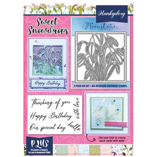 Die-Cutting Essentials Magazine Issue 111 - Sweet Snowdrops
