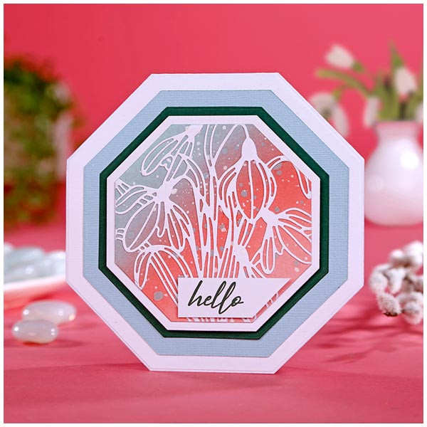 Die-Cutting Essentials Magazine Issue 111 - Sweet Snowdrops