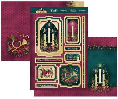 Hunkydory Crafts Festive Joy Luxury Topper Collection CLASSIC25-101