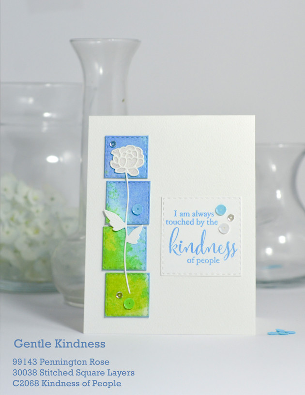 Memory Box 100% Steel Die Stitched Square Layers 30038