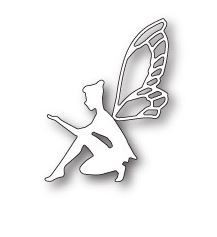 Poppystamps 100% Steel Die Thoughtful Faerie 1783