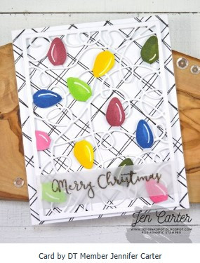 Frantic Stamper Clear Stamps- Scribble Plaid Maker