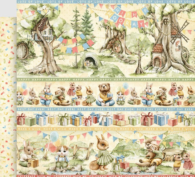 Graphic 45 12x12 Collection Pack- Hip Hip Hooray!