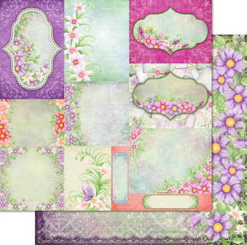 Heartfelt Creations - Feathery Florals Paper Collection *NOTE