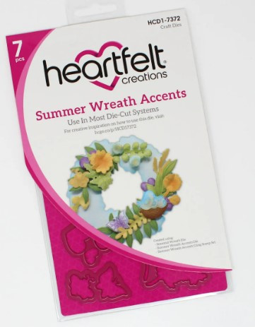 Heartfelt Creations Seasonal Wreath Collection Bundle Includes Paper Pad, 4 dies, and 3 stamps (No Pink Bag)