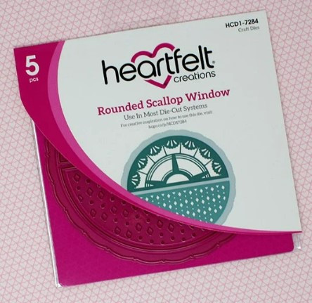 Heartfelt Creations Rounded Scallop Window Die- HCD1-7284