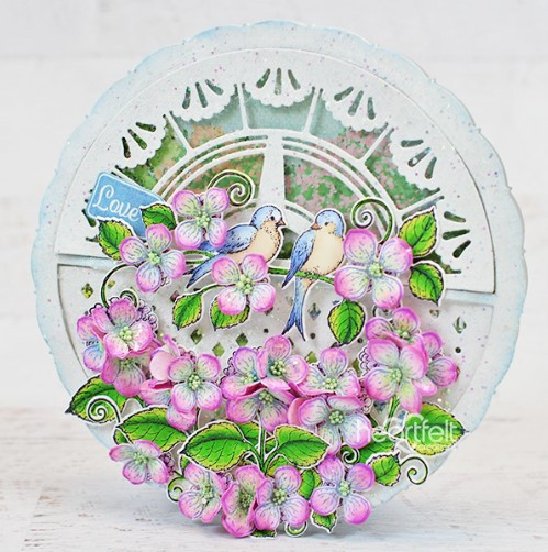 Heartfelt Creations Rounded Scallop Window Die- HCD1-7284