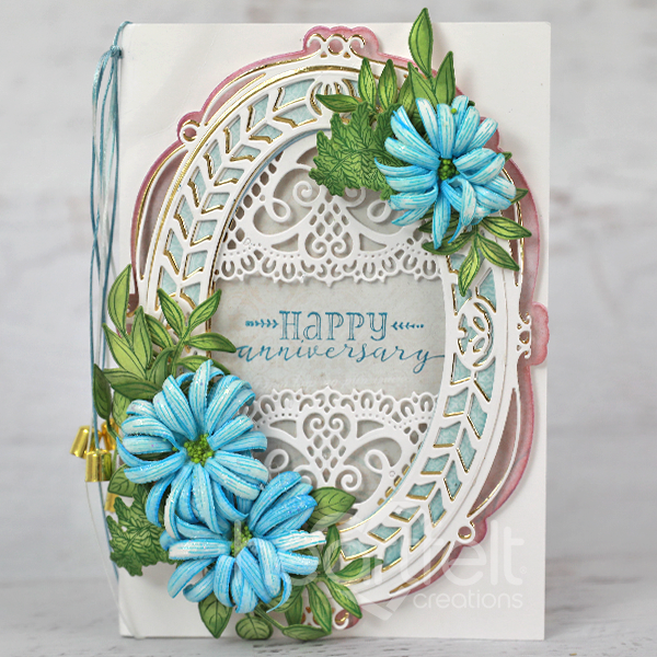 Heartfelt Creations Simply Classic Oval Frame Cutting Dies 7382