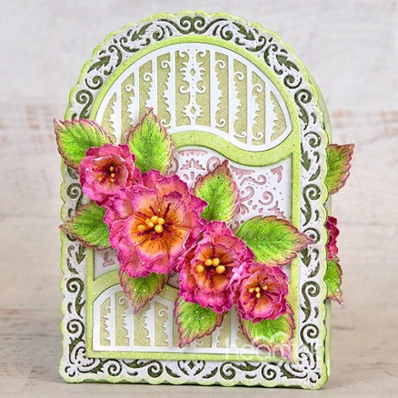 Heartfelt Creations- Ornate Flourish Gateway Die