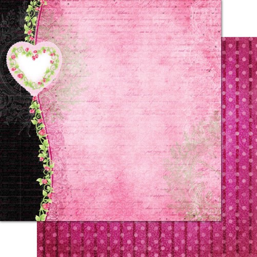 Heartfelt Creations Double-Sided Paper Pad 12"X12" 24/Pkg- Friendship Rose Collection