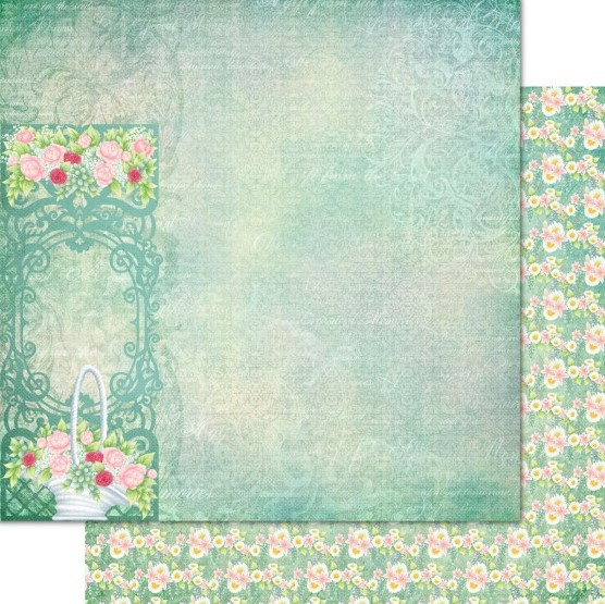 Heartfelt Creations- Floral Basket 12x12 Paper Collection