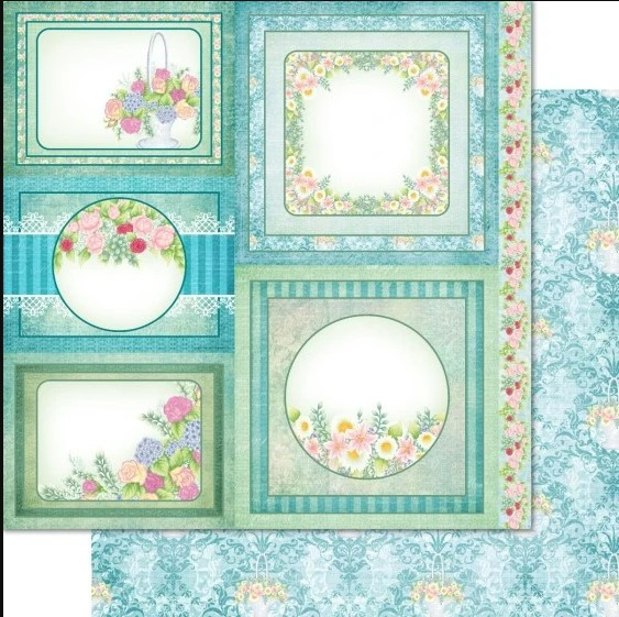 Heartfelt Creations- Floral Basket 12x12 Paper Collection