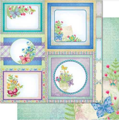 Heartfelt Creations Paper Collection- Floral Butterfly Collection