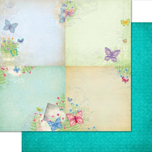 Heartfelt Creations Paper Collection- Floral Butterfly Collection