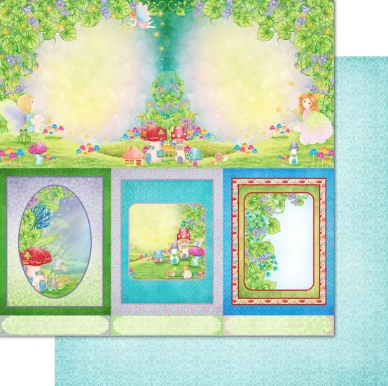 Heartfelt Creations- Mushroom Cottage 12x12 Paper Collection