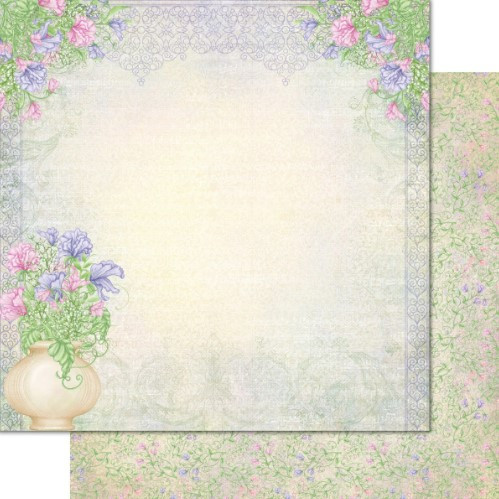 Heartfelt Creations Sweet Pea Heartfelt Paper