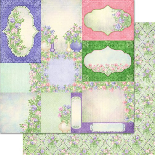 Heartfelt Creations Sweet Pea Heartfelt Paper
