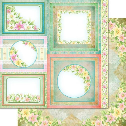Heartfelt Creations 12 x 12 Paper Collection- Garden Lily
