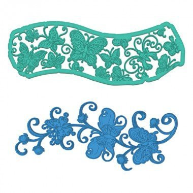 Heartfelt Creations Butterfly Dreams Border Die Set HCD1-7177