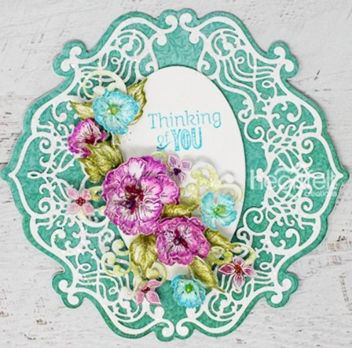 Heartfelt Creations Swirly Accent Spray Die- HCD1-7263